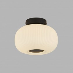 Suspension, 1 lumiere, metal alu, matt noir,10271-1BK