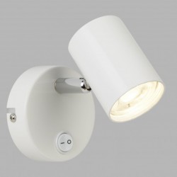 Suspension, 1 lumiere, metal alu, blanc,3171WH