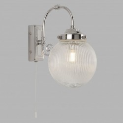 Applique, 1 lumiere, metal alu, chrome,3259CC