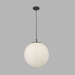 Suspension, 5 lumieres, metal alu, matt noir,6099