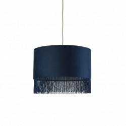 Suspension, 1 lumiere, acier doux , bleu extérieur,700743CW