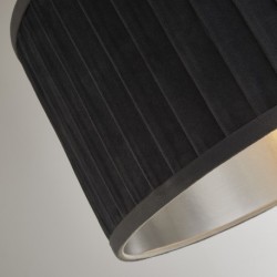 Suspension, 1 lumiere, velvet , gris,700855CW