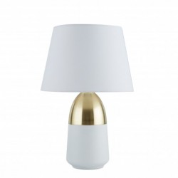 Lampe a poser, 1 lumiere, acier doux , laiton brossé,EU700340