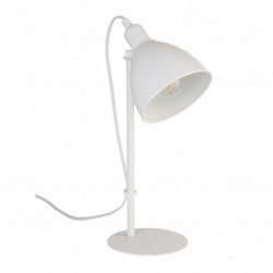 Lampe a poser, 1 lumiere, acier doux, blanc,EU700969