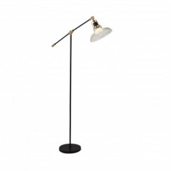 Lampe a poser, 1 lumiere, acier doux, noir,EU701021