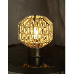 Lampe a poser, 1 lumiere, acier doux, naturel,EU700955