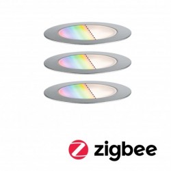 Kit extérieur Plug & Shine Floor RGBW IP67 ZigBee, Référence Paulmann 94752