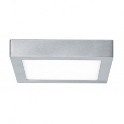 WallCeiling Lunar LED Panel 225x225mm 15,4W 230V chrome mate alu