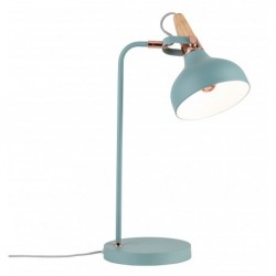 Neordic Juna lampe de table max 1x20W E14Vert doux/Cuivre/Bois 120V Métal/Bois