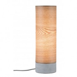 Neordic Skadi lampe de table max 1x20W E14 Bois/Gris 230V Bois/Béton