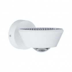 WallCeiling Sabik IP44 LED gradable 13W Blanc dépoli 230V plastique