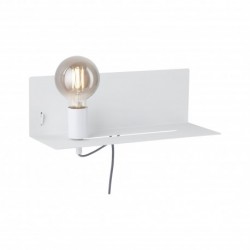 WallCeiling Devara Appliq max 1x40W E27 Blanc 230V Métal