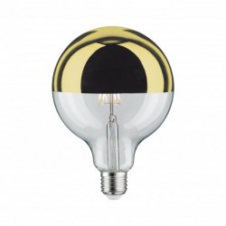 LED G125 Calotte réflectrice 600lm E27 2700K 6,5W 230V Doré gradable