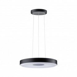 Suspension Puric Pane II LED 22W 400mm 3Stepdim Noir/Gris 230V Mét/syn