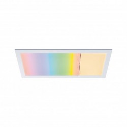 WallCeiling Amaris ZB Panneau LED RGBW 595x295mm 22W Blanc dépoli 230V Métal