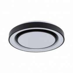 WallCeiling Rainbow Dynamic RGB TunW LED 38,5W 475mm Blanc/Noir 230V Syn/Mét