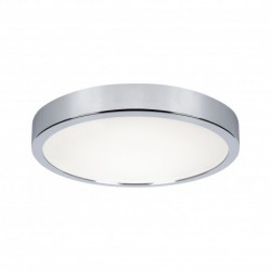 WallCeiling FR Aviar IP44 LED 18W White Switch 300mm Chrome 230V synthétique