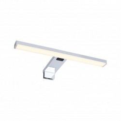 WallCeiling FR Selo IP44 LED 1x3,7W WhiteSwitch 300mm Chrome 230V Alu/Acryl