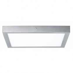 WallCeiling Lunar LED Panel 400x400mm 21,8W 230V chrome mate alu