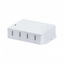 Clever Connect Driver max.36W 12V DC avec octuple distributeur Blanc