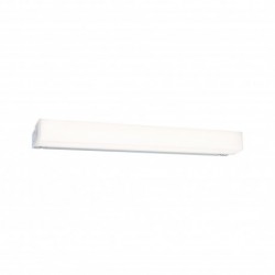 WallCeiling  Luno IP44 LED 1x6W WhiteSwitch 390mm Alu 230V Métal/Syn