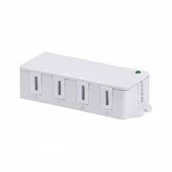 Clever Connect Driver max.25W 12V DC avec triple distributeur Blanc