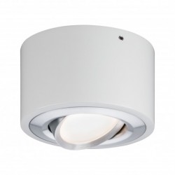 WallCeiling Argun LED 1x4,8W Blanc Alu brossé 230 V, métal