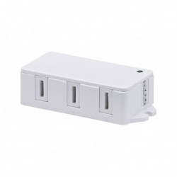 Clever Connect Driver max.12W 12V DC avec triple distributeur Blanc