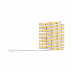 Kit de Strips SimpLED COB. 3m blc chaud 11W 230/12V DC Blanc Métal