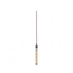 Suspension Neordic Eldar avec prise max 1x20W E27 Rouge/Nick bros 230V Métal