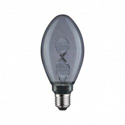 LED B75 Inner Glow Helix 90lm E27 smoke 1800K