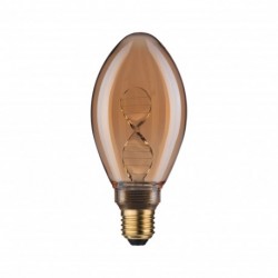 LED B75 Inner Glow Helix 180lm E27 doré 1800K