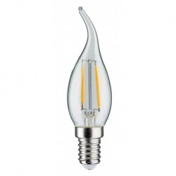 LED Filament Flamme cosy 250lm E14 2,8W Clair gradable 2700K 230V