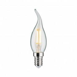 LED Fil Flamme cosy 470lm E14 4,8W Clair gradable 2700K 230V