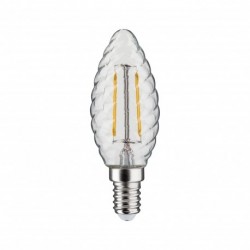 Flamme LED torsadée 280lm E14 2,6W Clair 2700K 230V