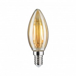 Flamme LED 260lm E14 2,6W Doré 2500K 230V