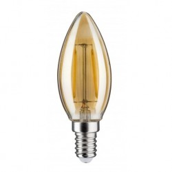 LED Vintage flamme 2W E14 230V doré 1700K