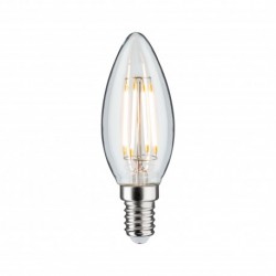 LED Fil Flamme 470lm E14 4,8W Clair gra 2700K 230V