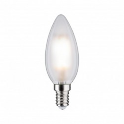 LED Fil Flamme 470lm E14 4000K mat gra 5W 230V