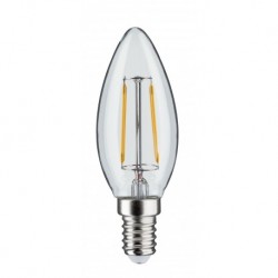 Filament LED clear candle DC 24V E14 3000 K grd