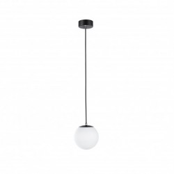 MP Gove IP44 suspension LED 9W Satin/Noir mat Verre/Métal