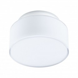 MP Maro IP44 plafonnier LED 1x6,8W rond 155mm Blanc synthétique