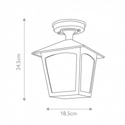 Lanterne de porche 1 lumière