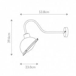 Applique Lumineuse en Laiton 1 Lumière