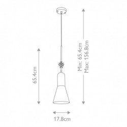 Suspension Medium 1lumière