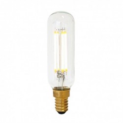 Ampoule tubulaire LED E14 transparente