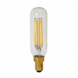 Ampoule tubulaire LED E14 transparente