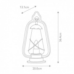 Lanterne de piédestal 1 lumière