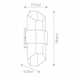 Applique murale LED Haut/bas moyenne