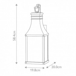 Beacon Hill Lanterne murale Medium 2 amp.